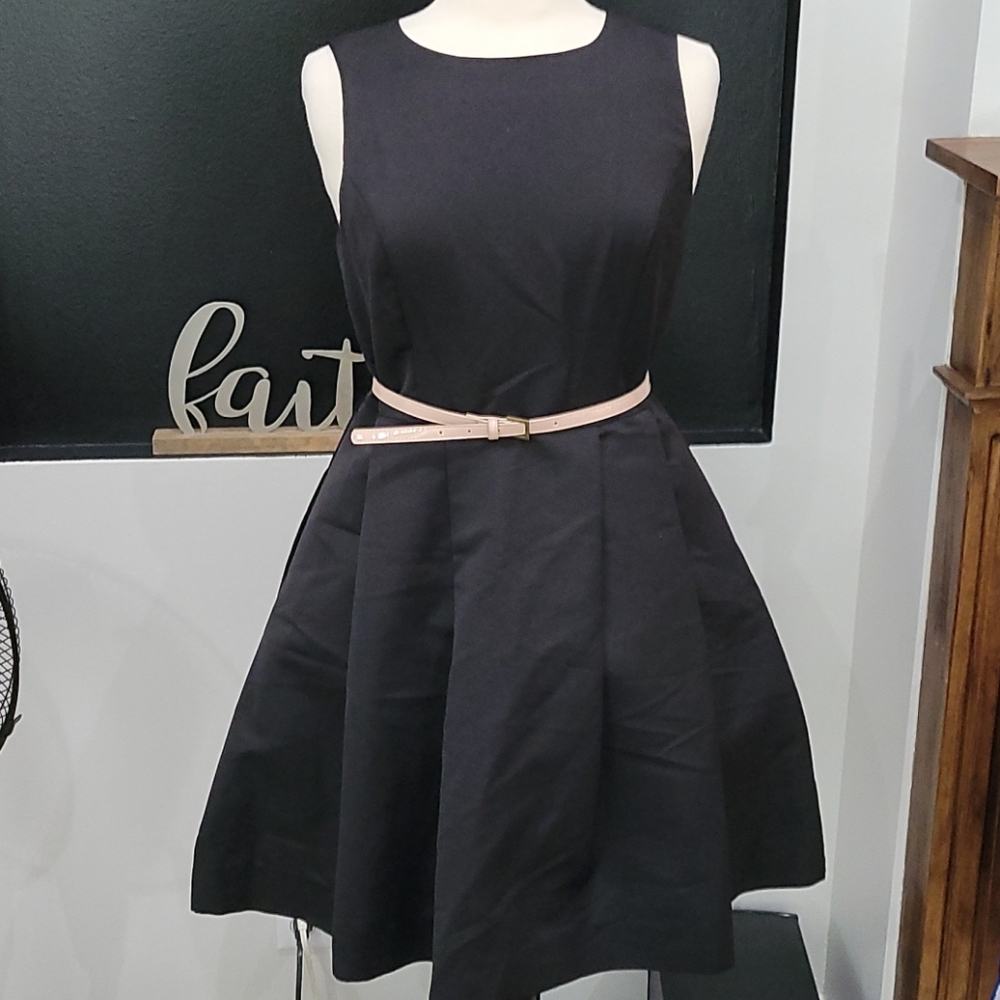 Perfect little black dress Jason Wu Classic  belted Cocktail dress New